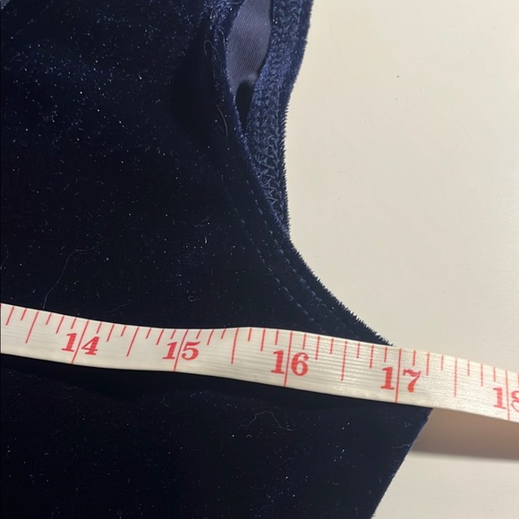 VTG Jessica Howard Elegant Black Velvet Dress/ Jacket  Button Details Sz 10P - Picture 11 of 16